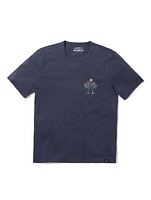 Charleston Short-Sleeve Crew T-Shirt - Dune Navy