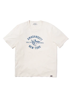 Amagansett Short-Sleeve Crew T-Shirt - White