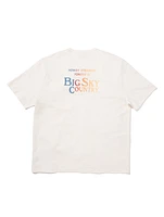 Big Sky Short-Sleeve Crew T-Shirt - White