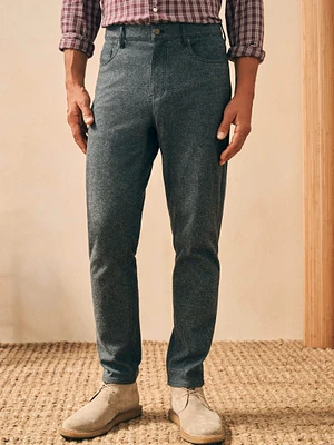 Knit Flannel 5-Pocket Pant