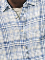 Doublecloth Shirt - Ocean Glacier Plaid