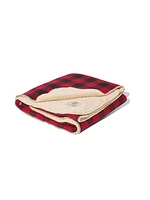 Legend™ High Pile Fleece Blanket - Red Black Buffalo