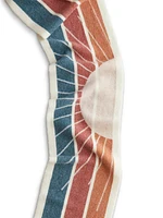 Sun And Wave Scarf - Ivory