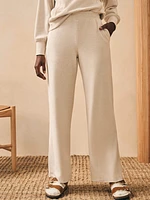 Legend™ Lounge Wide Leg Pant - Off White