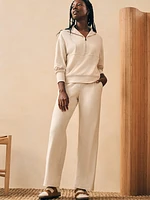 Legend™ Lounge Wide Leg Pant - Off White