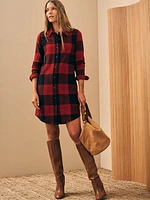 Legend™ Sweater Dress - Orchard House Plaid