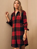 Legend™ Sweater Dress - Orchard House Plaid