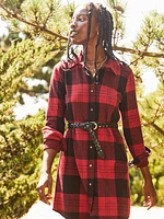 Legend™ Sweater Dress - Orchard House Plaid