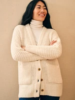 Frost Waffle Cardigan