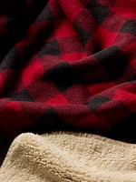 Legend™ High Pile Fleece Blanket - Red Black Buffalo