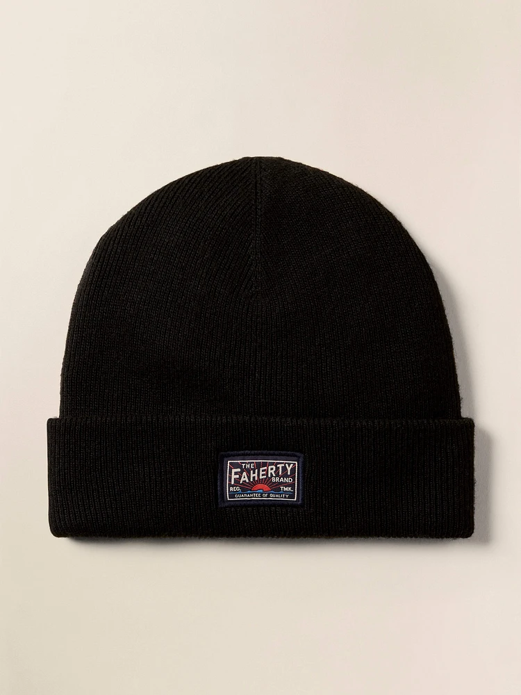 Faherty Logo Beanie