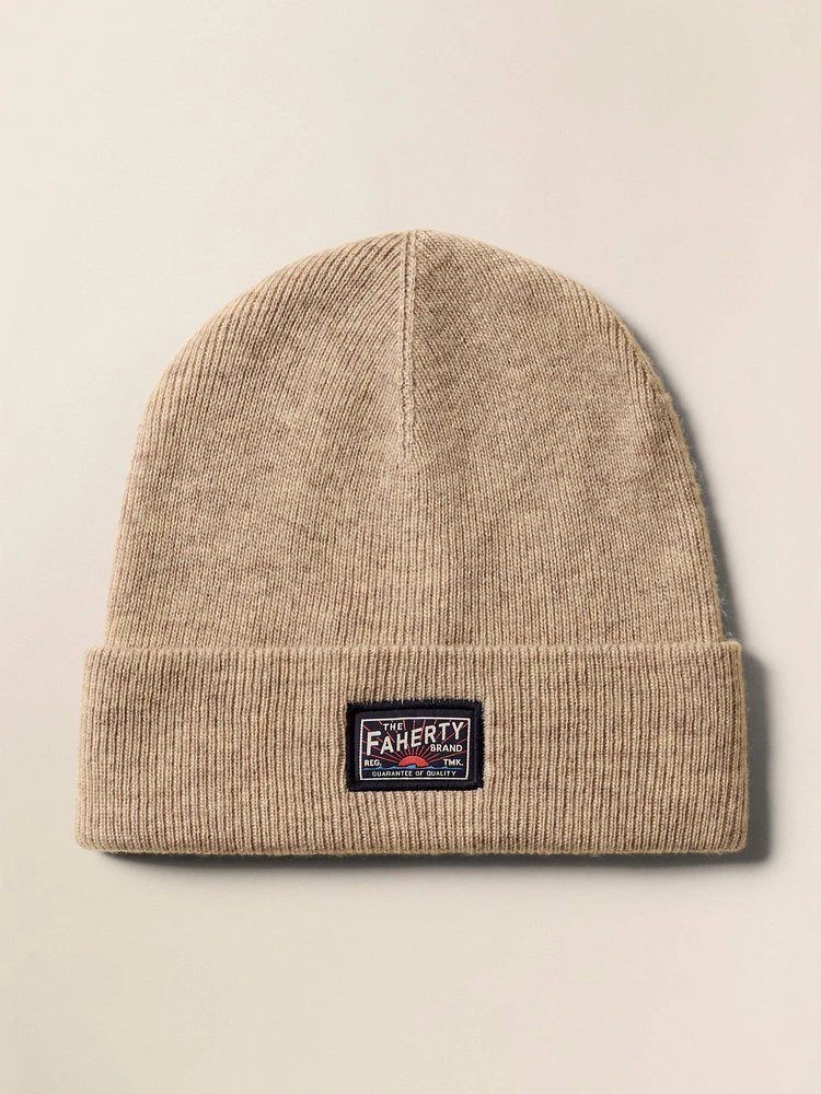 Faherty Logo Beanie