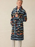 Thunder Voice Eagle High Pile Fleece Robe - Sunrise Shore