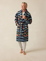 Thunder Voice Eagle High Pile Fleece Robe - Sunrise Shore