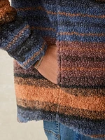 Range Fleece CPO - Autumn Horizon Stripe