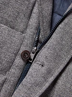 Teton Valley Quilted Blazer - Steel Rock Herringbone