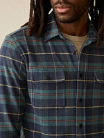 Legend™ Sweater Shirt - Mossy Elm Plaid