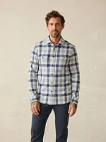 Legend™ Sweater Shirt - Snowy Night Check