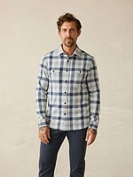 Legend™ Sweater Shirt - Snowy Night Check