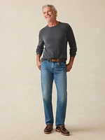 Tropical Cashmere Crewneck Sweater - Graphite
