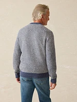 Donegal Crew Sweater - Sea Feeder Marl