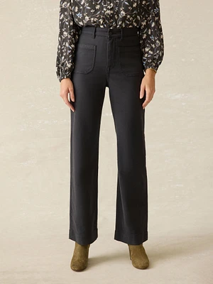 Stretch Terry Patch Pocket Pant