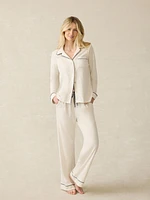 Cloud Pajama Pant Set - Ivory Heather