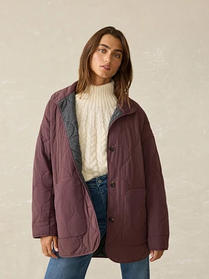 Horizon Series Quilted Jacket - Huckleberry