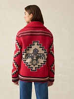 Steven Paul Judd Thunderbird Cardigan - Red