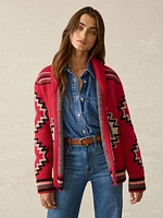 Steven Paul Judd Thunderbird Cardigan - Red