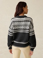 Willow Creek Sweater - Grey Valley Fairisle