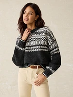 Willow Creek Sweater - Grey Valley Fairisle