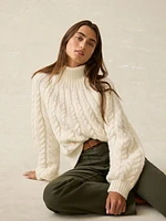 Frost Cableknit Sweater - Cream