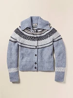 Native Knitter Eyedazzler Sweater - Blue Cloud