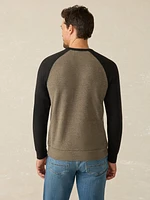 Legend™ Baseball Sweater Crew - Mossy Charcoal