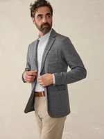 Inlet Knit Tweed Blazer - Steel Rock Herringbone
