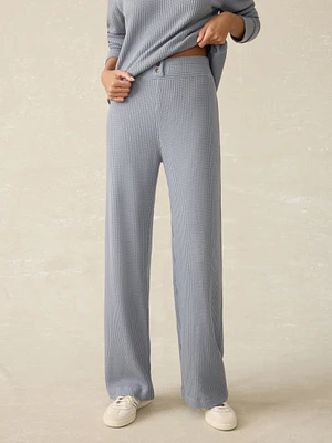 Legend™ Waffle Wide Leg Pant - Tradewinds