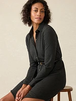 Legend™ Sweater Dress - Heathered Black Twill