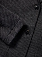Inlet Knit Blazer - Black Sky Melange