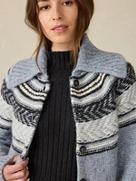 Native Knitter Eyedazzler Sweater - Blue Cloud