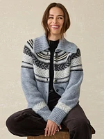 Native Knitter Eyedazzler Sweater - Blue Cloud