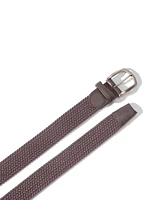 Stretch Woven Belt - Grey-32