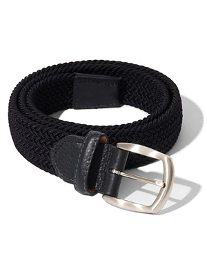 Stretch Woven Belt - Navy