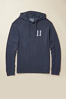 Jalen Brunson X Faherty Sunwashed Slub Hoodie - Blue Nights