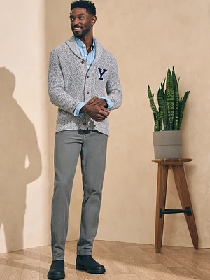 Yale Marled Cotton Cardigan