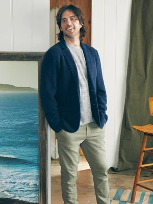 Inlet Knit Blazer - Hendricks Indigo Wash