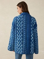 Sun Valley Quilted Jacket - Indigo