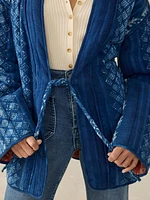 Sun Valley Quilted Jacket - Indigo