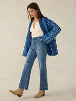 Sun Valley Quilted Jacket - Indigo