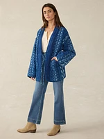 Sun Valley Quilted Jacket - Indigo